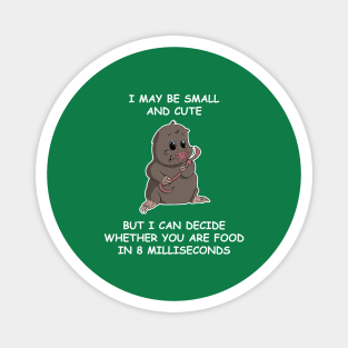 Funny Star Nosed Mole Magnet